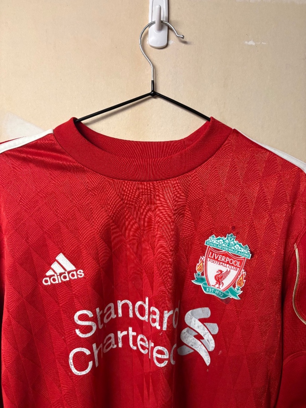 Liverpool FC 2010–12 Adidas Home Football Jersey Vintage